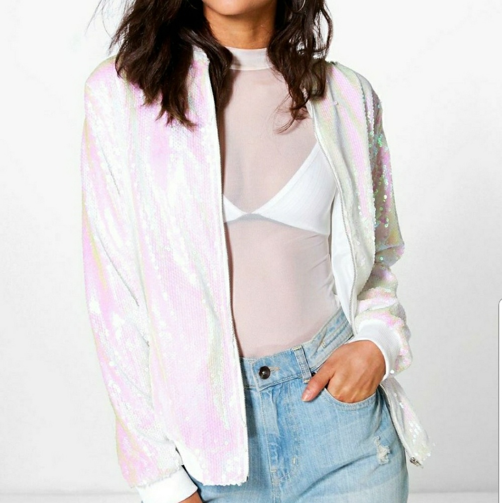 Boohoo Sequins Jacket!